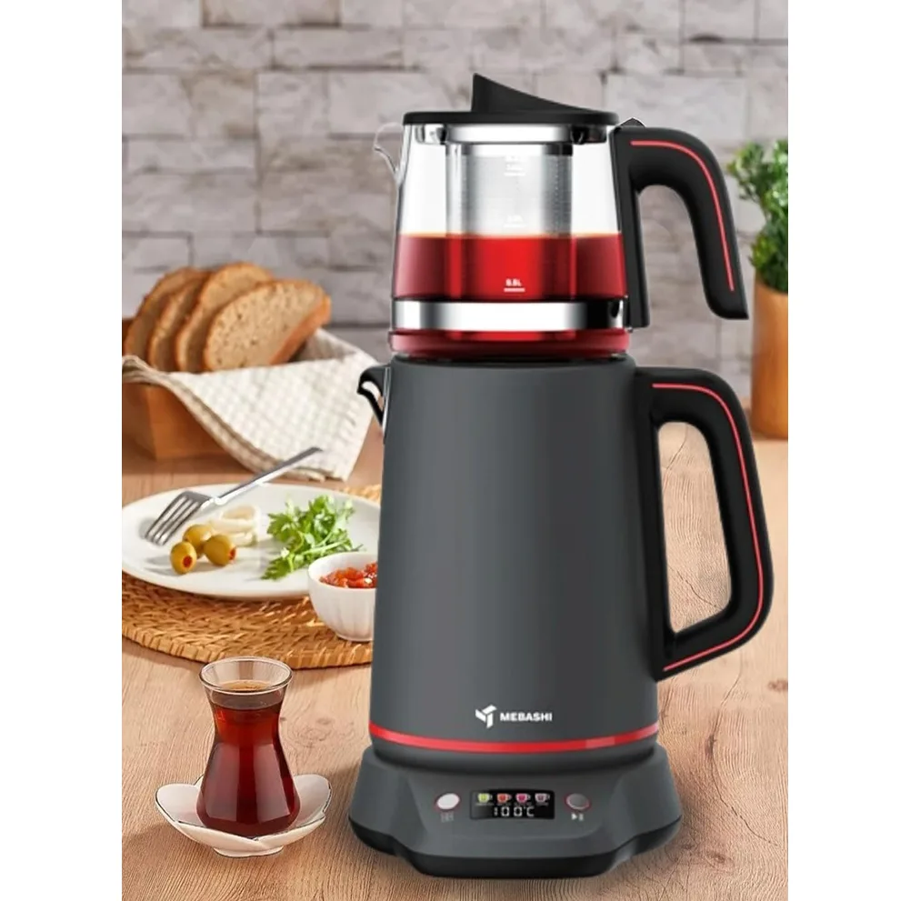 چای ساز روی هم مباشی مدل ME-TM302GR
