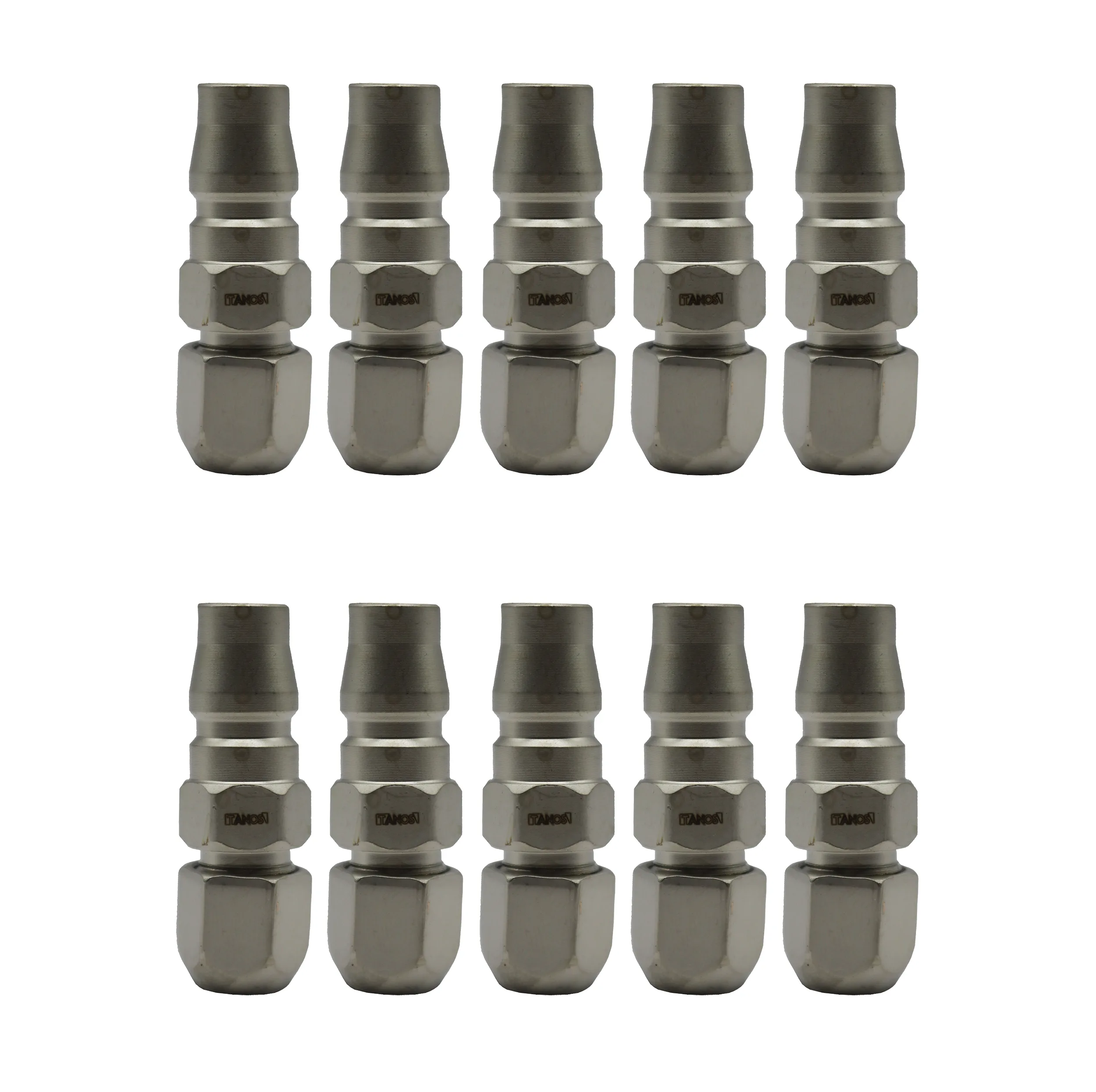 کوپلینگ تانوس مدل مهره ای کد YP-20PP-1/4 مجموعه 10 عددی