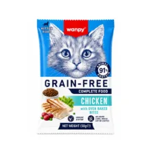 غذای خشک بچه گربه ونپی مدل Complete Kitten Food Chicken با طعم مرغ وزن 50 گرم