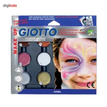 قرص گریم 6 رنگ جیوتو مدل Creamy Glamour