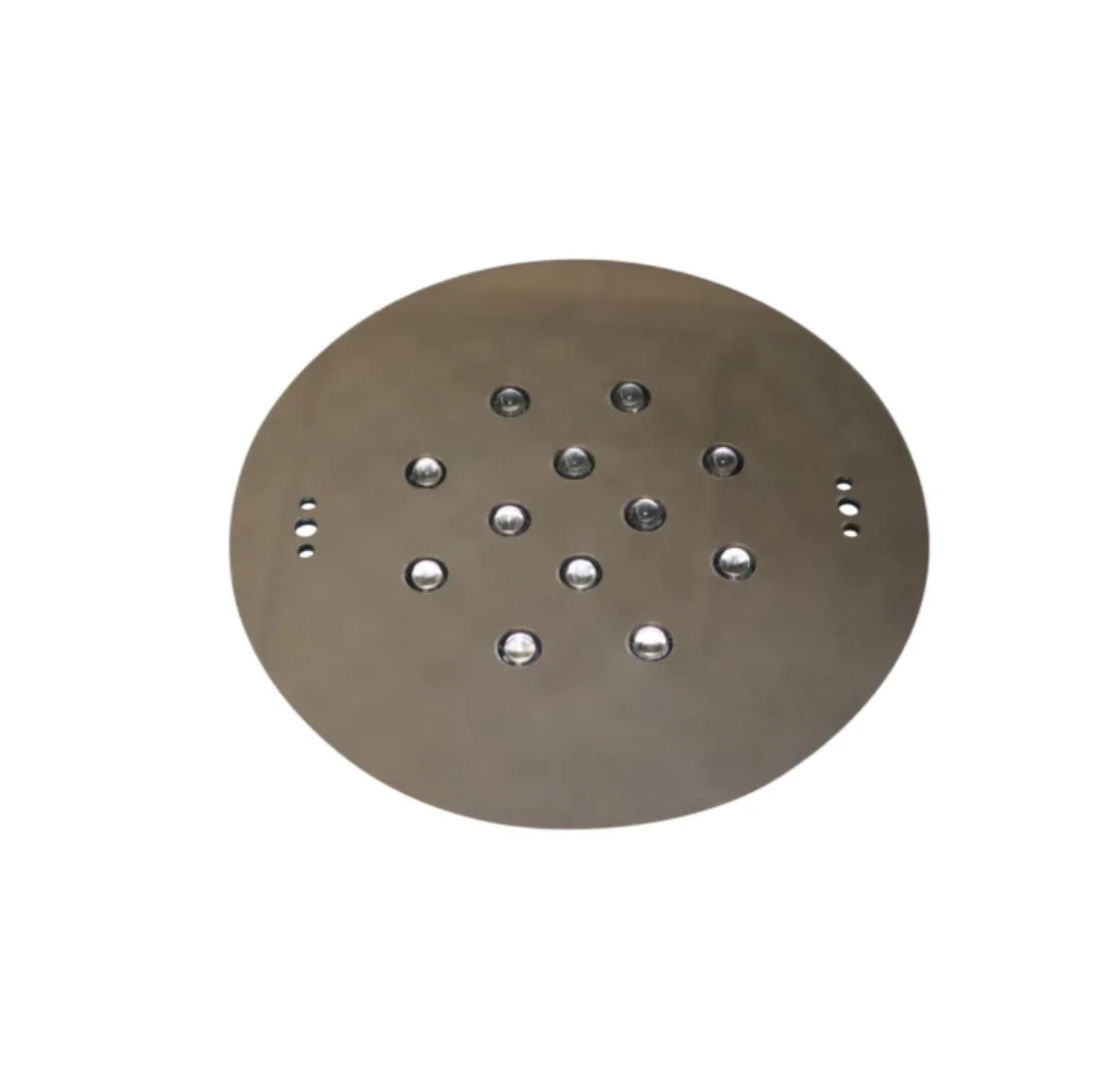 چراغ استخری 12 وات لدمن مدل توکار استیل کد 12TON