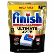 قرص ماشین ظرفشویی فینیش مدل ULTIMATE PLUS بسته 75 عددی
