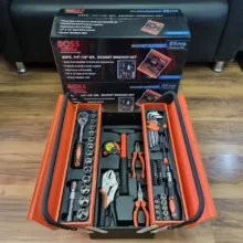 مجموعه 65 عددی جعبه بکس و ابزار باس مدل 65PCS