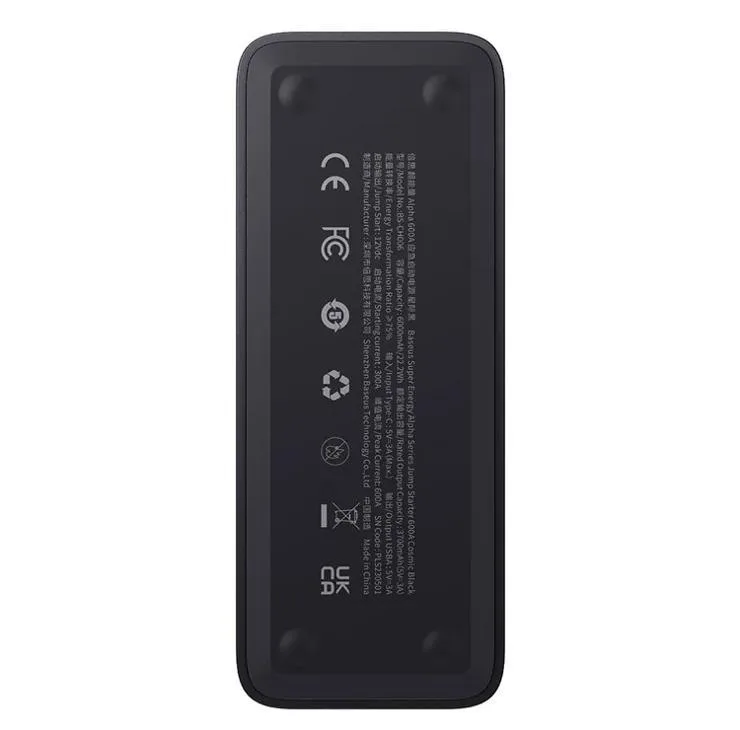 جامپ استارتر خودرو بیسوس مدل ALPHA SERIES 600A