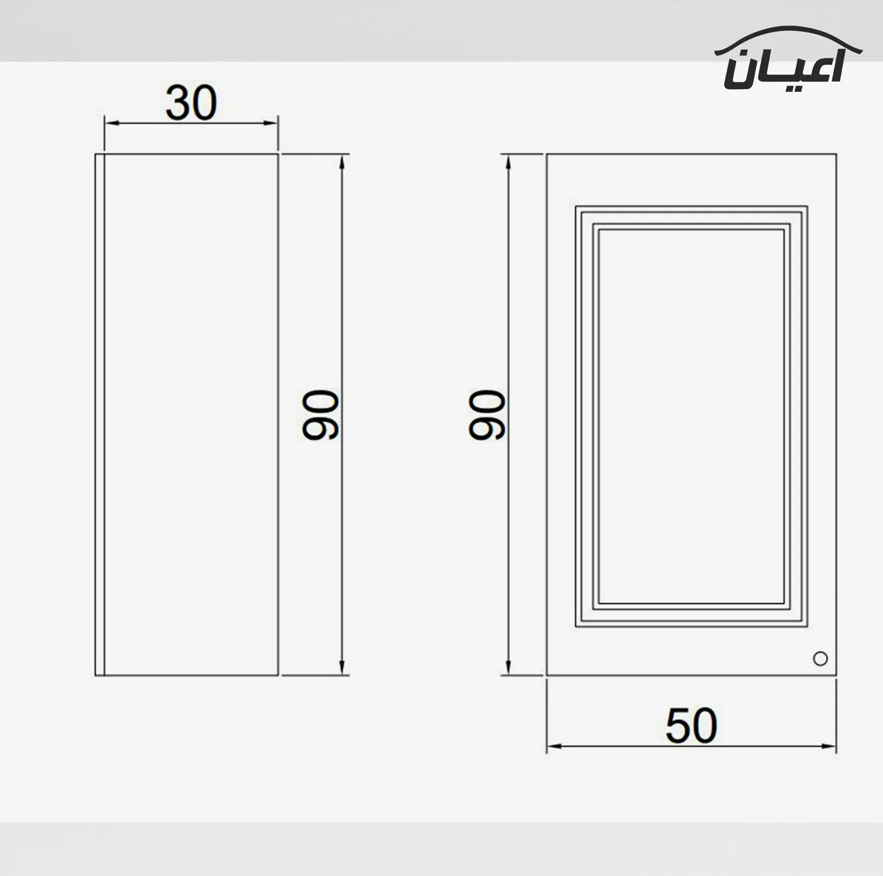 کابینت آشپزخانه اعیان مدل FH CL25