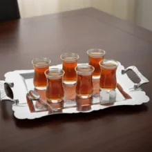 سینی دسته دار مدل OTC کد 18S-10 سایز 30*44 سانتی متر