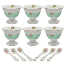 بستنی خوری آنجلا مدل ZP-403 بسته 6 عددی