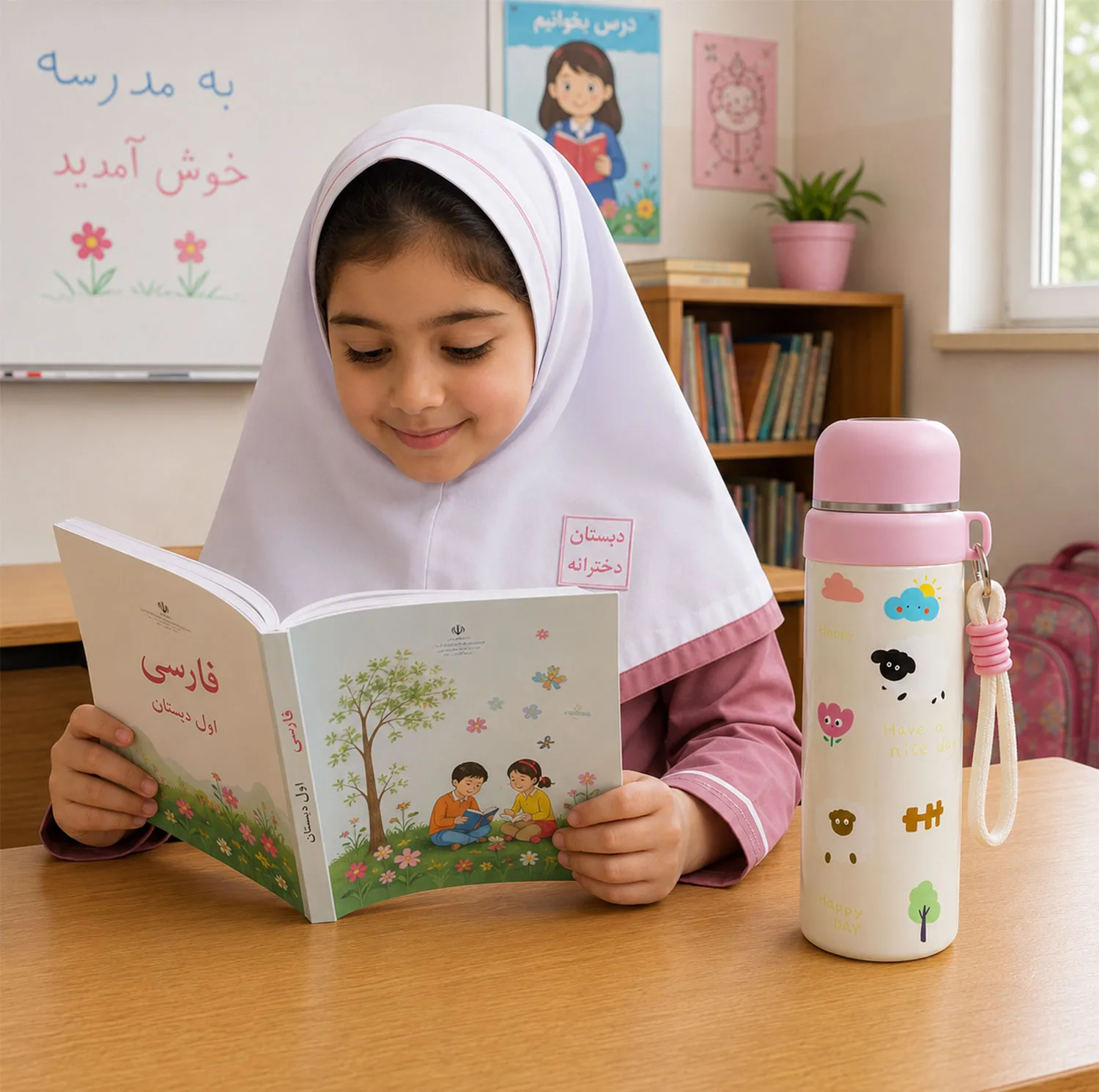 فلاسک کودک مدل ببعی گنجایش 0.50 لیتر