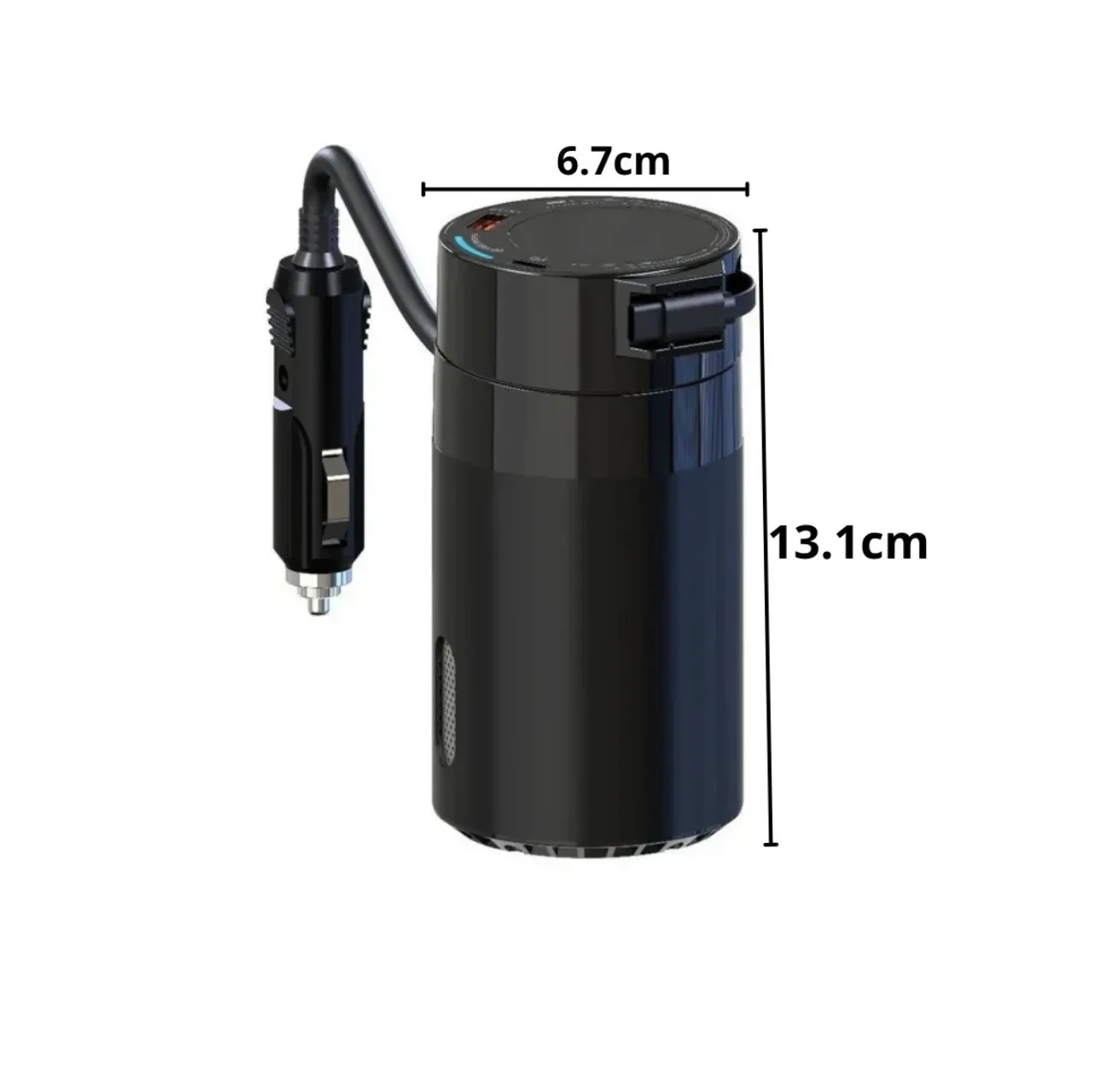 مبدل برق خودرو پاورولوجی مدل CAR POWER INVERTER 200W UNIVERSAL PWCPI200WBK