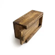 جعبه دستمال کاغذی مدل چوبی کد D14