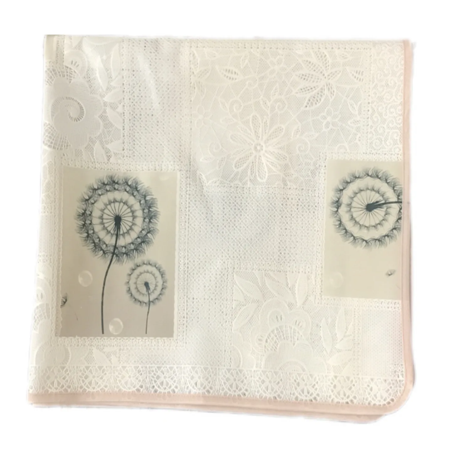 سفره 6 نفره مدل رویال طرح گیپور سایز 140×100 سانتی متر