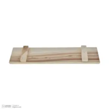 تخته سرو چوبی پایه‌دار بسته 2 عددی مستطیل شکل، مقاوم در برابر فشار و حرارت، مناسب سرو غذا و دسر، ساخت ایران، شست‌وشو با دست