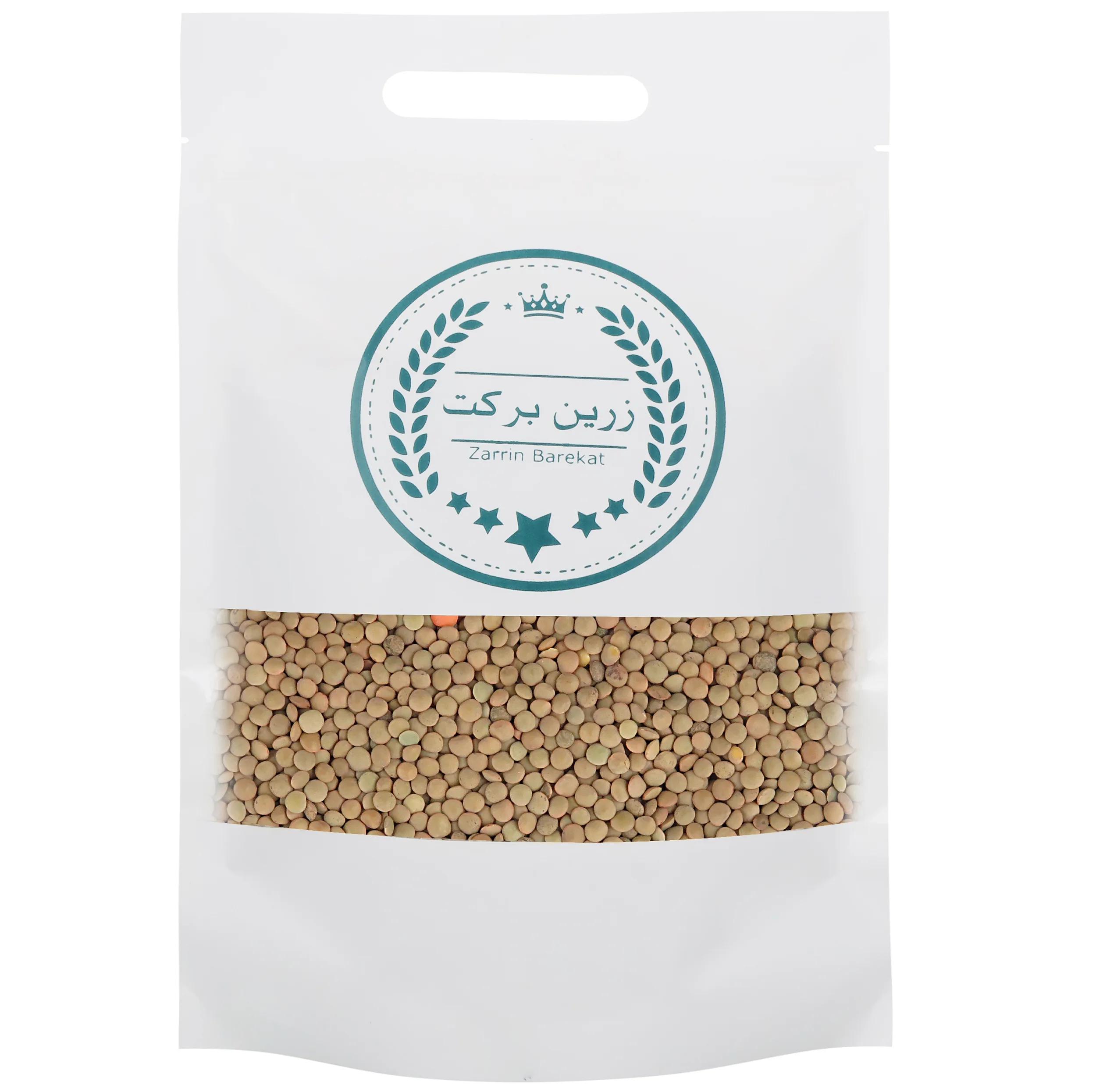 عدس ریز زرین برکت - 1 کیلوگرم