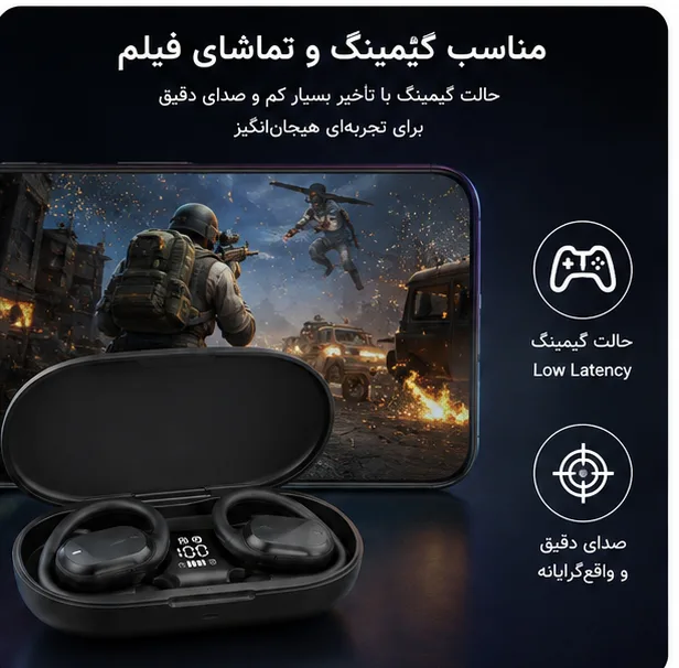 هدفون بلوتوثی مدل TWS