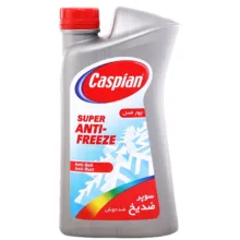 مجموعه ضدیخ و شیشه شور کاسپین مدل S333 حجم 1 لیتر بسته 2 عددی