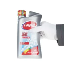 مجموعه ضدیخ و شیشه شور کاسپین مدل S333 حجم 1 لیتر بسته 2 عددی
