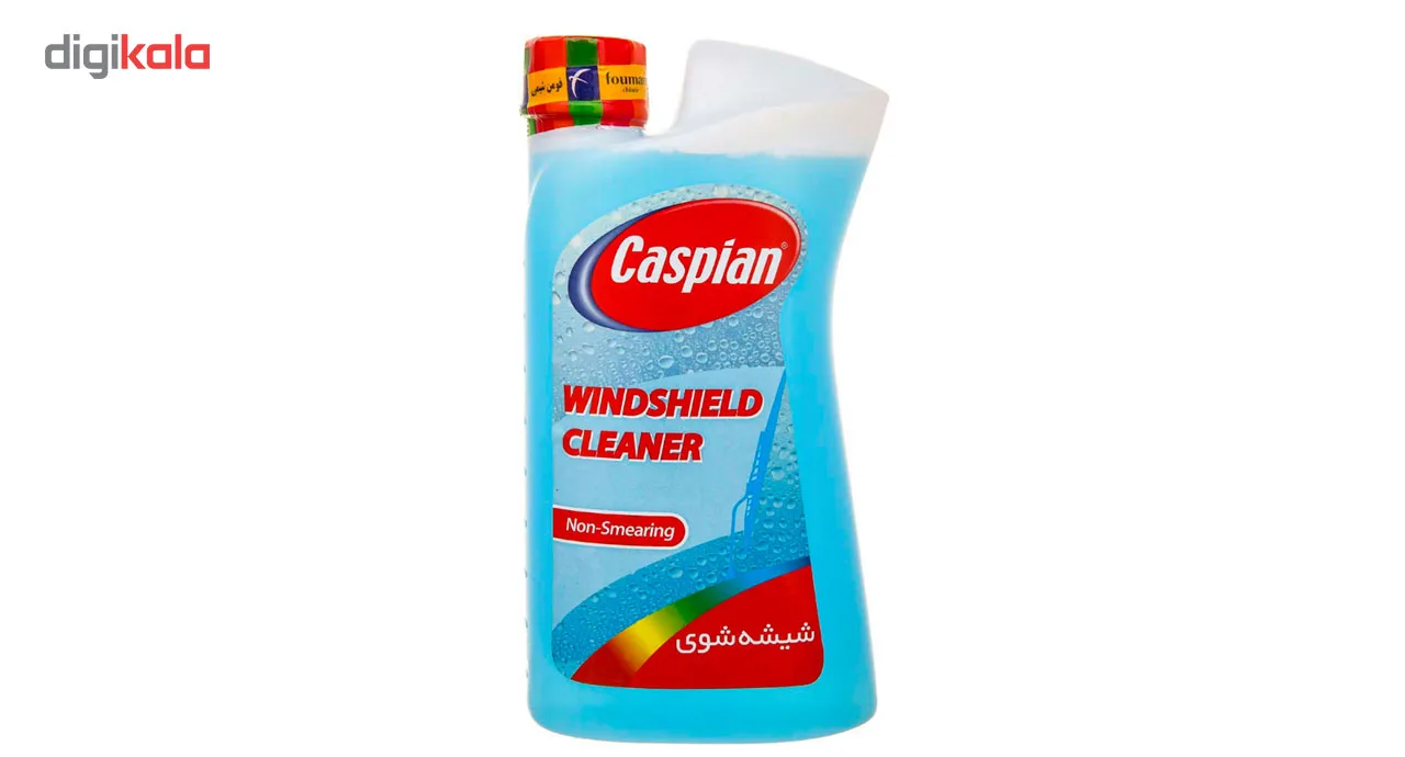 مجموعه ضدیخ و شیشه شور کاسپین مدل S333 حجم 1 لیتر بسته 2 عددی