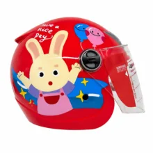 کلاه کاسکت ردلاین مدل BRIGHT RED / Rabbit 908