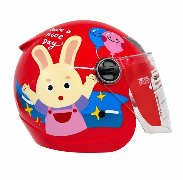 کلاه کاسکت ردلاین مدل BRIGHT RED / Rabbit 908