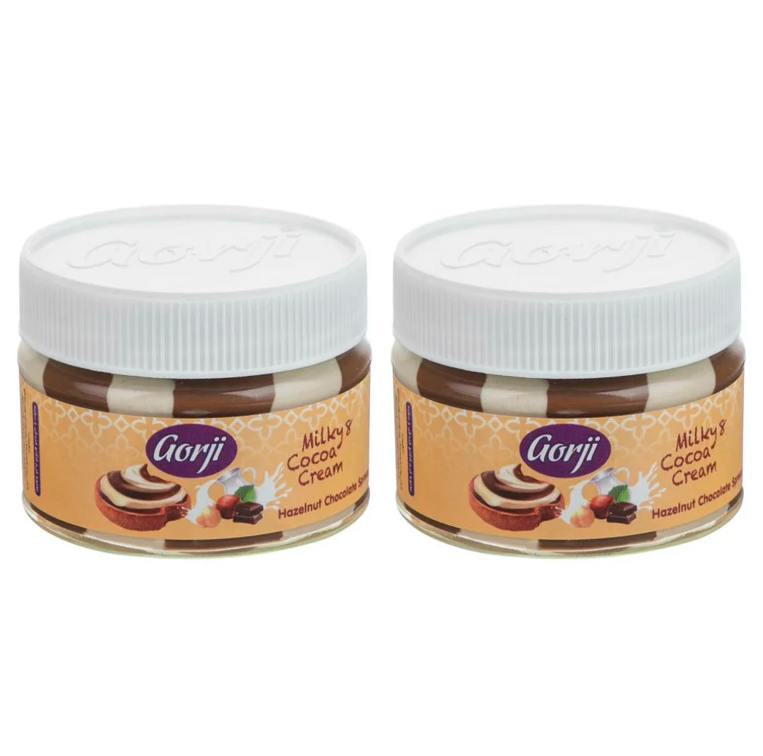 کرم کاکائو فندقی شیری گرجی - 250 گرم بسته 2 عددی