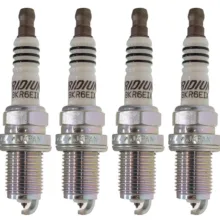 شمع خودرو ان جی کی مدل BKR6EIX-6418 پایه کوتاه بسته 4 عددی