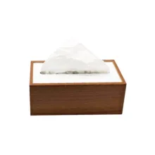 جای دستمال کاغذی مدل چوبی کد a00122