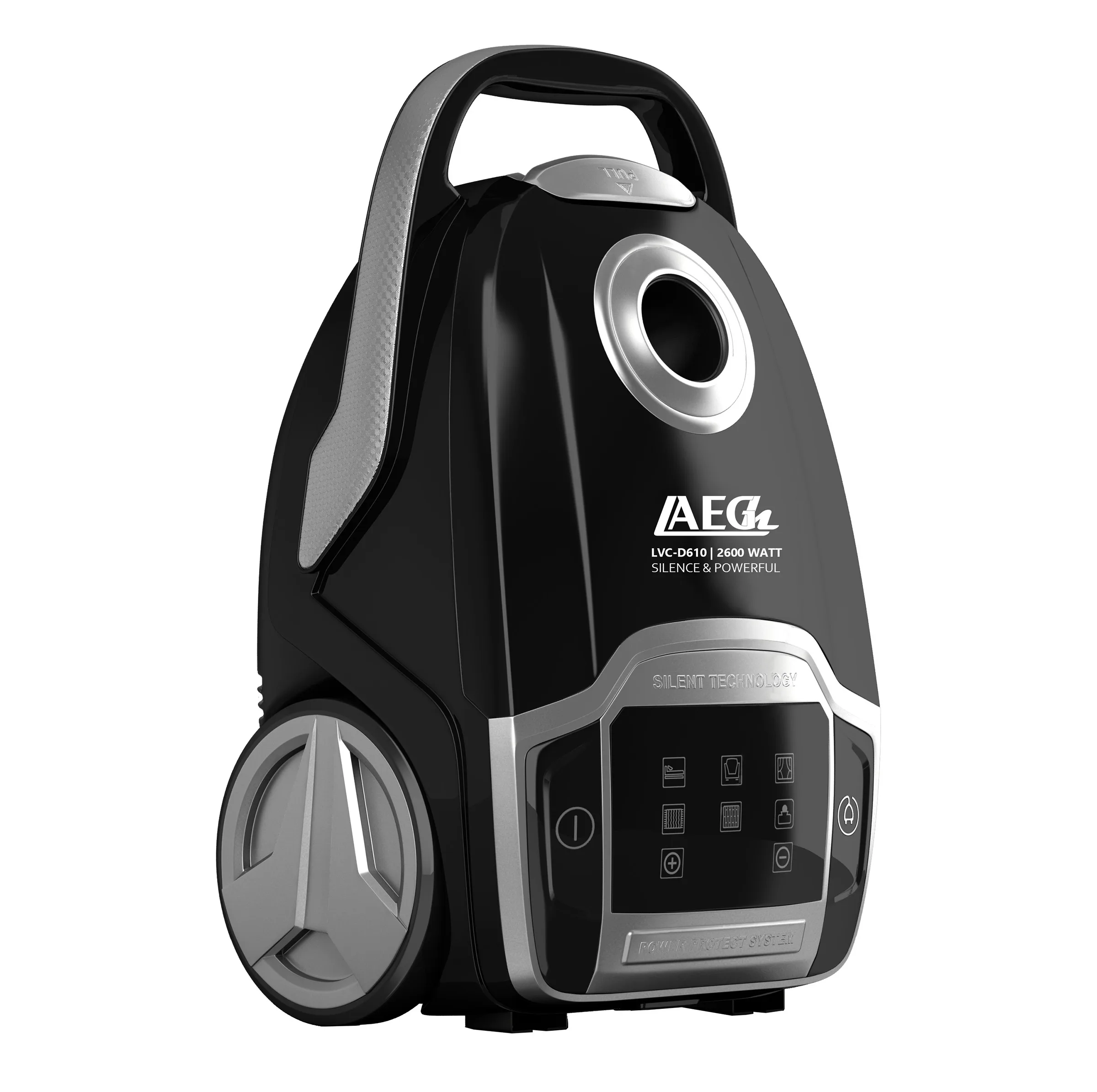 جاروبرقی 2400 وات لایق مدل LVC-D610