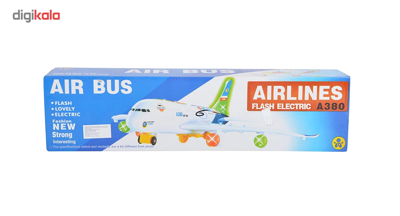 اسباب بازی هواپیمای ایرباس مدل A380