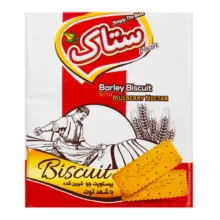 بیسکویت جو با شهد توت ستاک - 180 گرم بسته 3 عددی