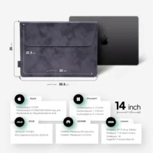 کاور لپ تاپ پِروین مدل LC-23 مناسب برای مک بوک ایر 14 اینچی