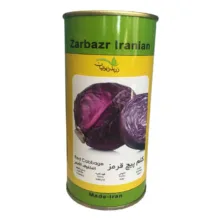 بذر کلم پیچ قرمز زر بذر ایرانیان قوطی 1000 عددی مدل GH1000A-26