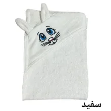 حوله کودک و نوزاد طرح خرگوش سایز 70×70 سانتی متر