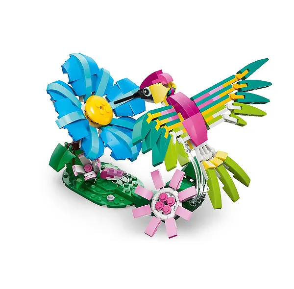 لگو 312 تکه سری کریتور مدل Wild Animals Colorful Hummingbird 31384