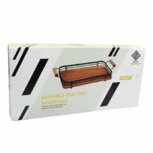 سینی دسته دار سالوت مدل مستطیل کد 1