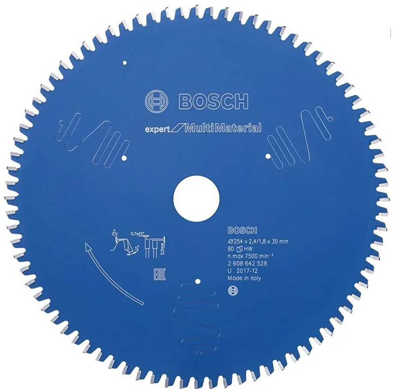 تیغ اره گرد بوش مدل حرفه ای Expert For Multimaterial - 254mm