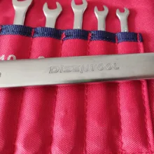 آچار یکسر تخت و یکسر رینگی دیزاین تولز مدل DROP FORGED STEEL 21 PCS مجموعه 21 عددی