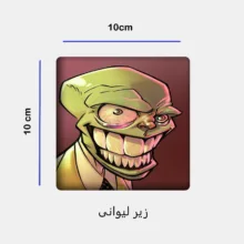 ست ماگ به همراه زیر لیوانی و پد ماوس مدل ماسک کد 127