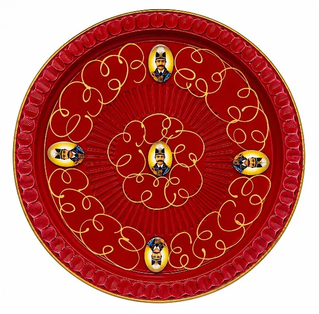 سینی مدل شاه عباسی کد 34