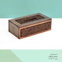 جای دستمال کاغذی مدل گل نقش SJ28017
