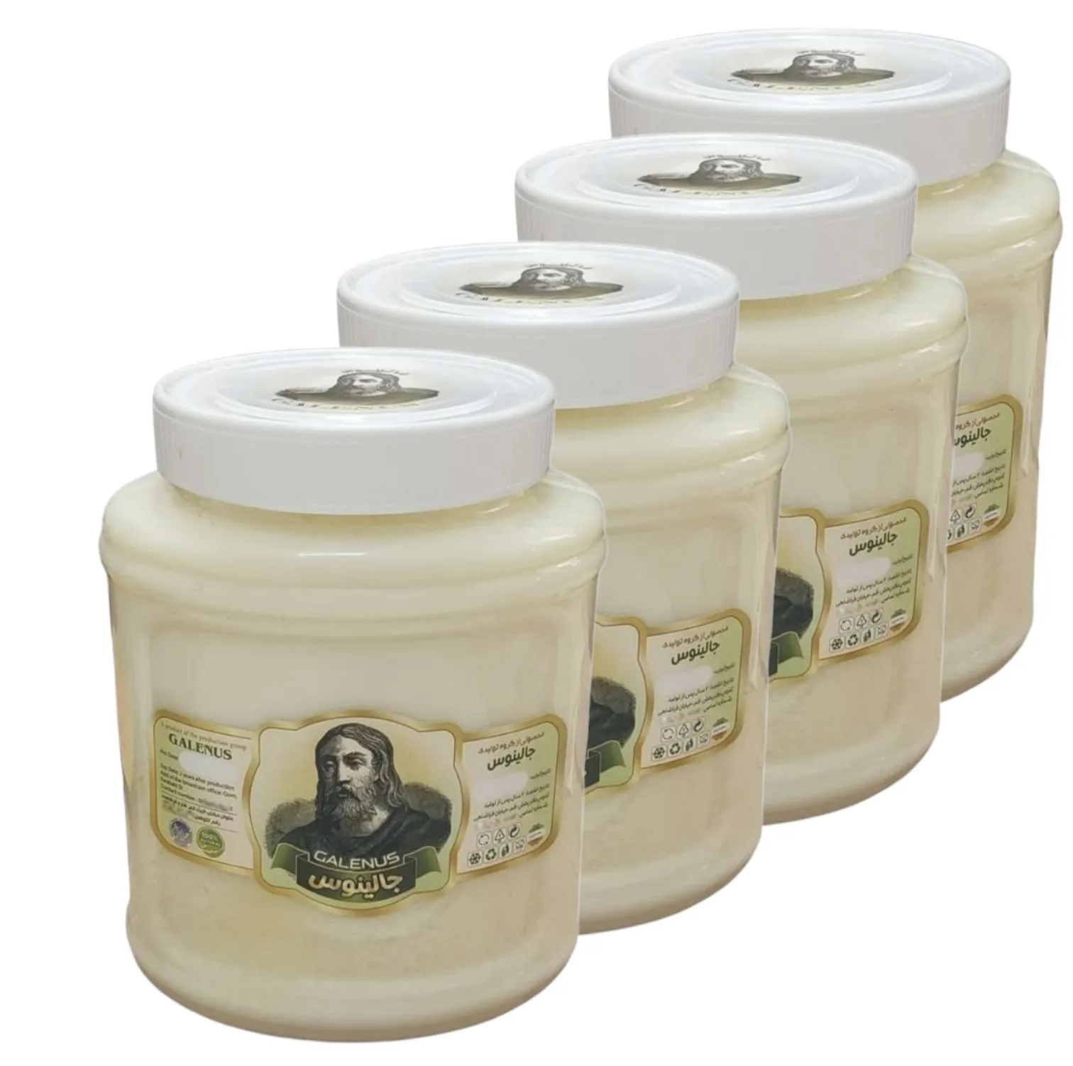 روغن شحم گاو طبیعی جالینوس - 1 کیلوگرم بسته 4 عددی