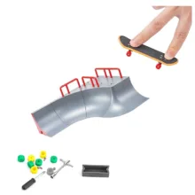 اسباب بازی مدل اسکیت انگشتی به همراه زمین بازی ماژولار طرح Skatepark کد 1810-13B