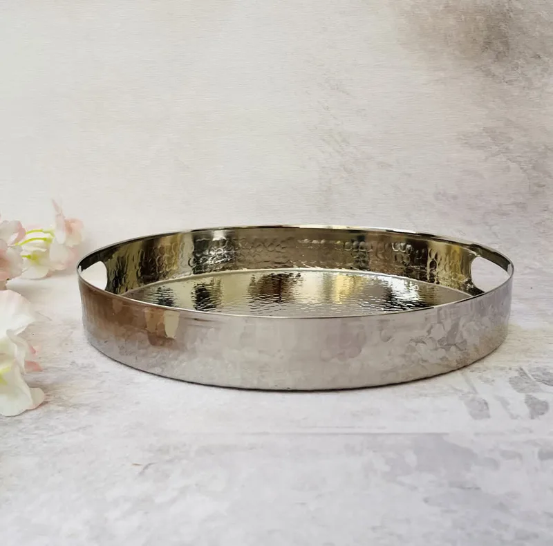 سینی مسی مدل لب پهن کد ZH413