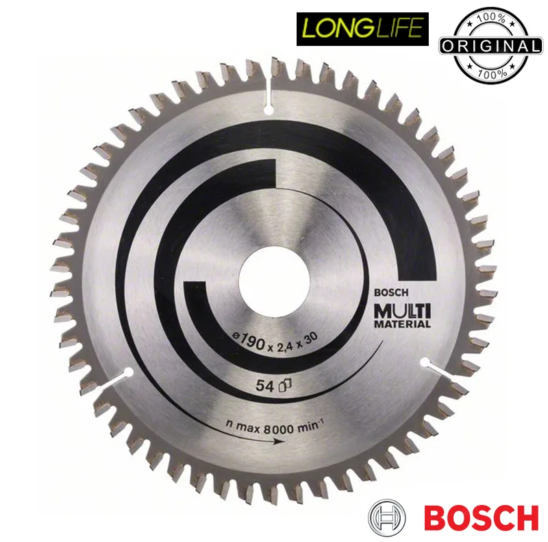 تیغ اره دیسکی بوش مدل Multimaterial - 190mm