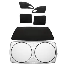 آفتابگیر شیشه خودرو پاسیکو مدل P520-OO مناسب برای پراید بسته 6 عددی