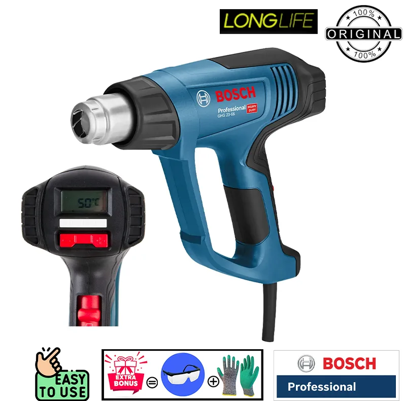 سشوار صنعتی 2300 وات بوش مدل GHG 23-66 Profesional Extra