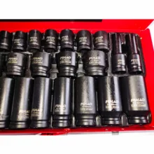 آچار سری بکس فشار قوی فوهایو مدل QBFD-35PC مجموعه 35 عددی