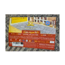 فرش ماشینی 320 شانه فرش ساوین زمینه کرم حاشیه کرم مدل بهار