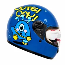 کلاه کاسکت ردلاین مدل BRIGHT BLUE / Monster 906