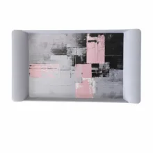 سینی دسته دار کد ۱۲۰-۱ سایز 36×20 سانتی متر
