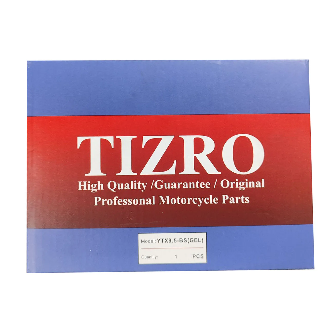 باتری موتورسیکلت باتری 12 ولت 9 آمپر تیزرو مدل YTX9-BS GEL